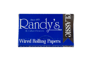 These are Wired Rolling Papers from Randy's available at Ritual Colorado. These high quality papers feature a built in wire that functions as a roach clip and makes passing super easy!