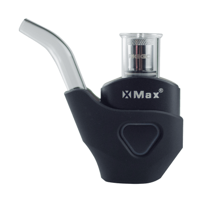 This is the Riggo portable dab vape from XMAX available at Ritual Colorado. Featuring both a dry pipe and a water pipe adapter this sleek dab pen offers clean concentrate hits at a great price point.