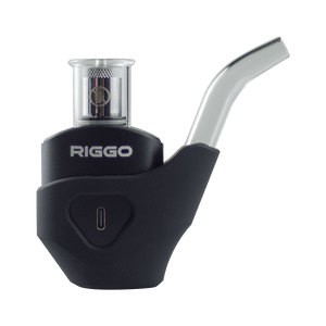 This is the Riggo portable dab vape from XMAX available at Ritual Colorado. Featuring both a dry pipe and a water pipe adapter this sleek dab pen offers clean concentrate hits at a great price point.