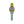 This is the Yellow & Pink High Ariflow (10mm) Dart Whip Mouthpieces by Biting Glass available at Ritual Colorado. These sleek mouthpieces securely fit into your 3/8