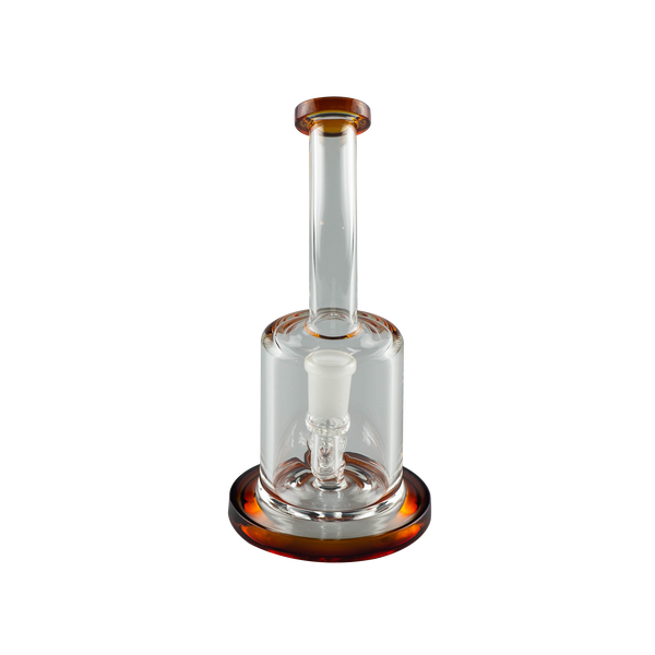 This is the Plain Jane Glass Bubbler from Ritual Glass available at Ritual Colorado. It features a 14mm female connection and a compact body for durability. One of our most affordable glass pieces the Plain Jane is the perfect daily driver.