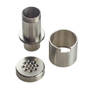 This is the Staroma 3.0 stainless steel housing from QaromaShop available at Ritual Colorado. It utilizes a stretched 20mm heater coil for super efficient ball vape performance. Check out all of QaromaShop's housing materials and sizes at Ritual Colorado.