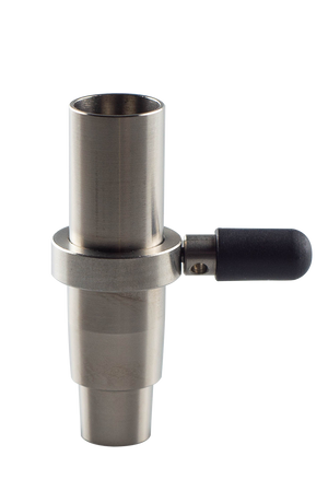 This is the Titanium Stem / Bowl Adapter from QaromaShop available at Ritual Colorado. An awesome upgrade to your 360 Series ball vaporizer, the titanium bowl provides durability and potential for increased convection heating. Check out all the upgrade to the revolutionary Taroma 360 at Ritual Colorado today.