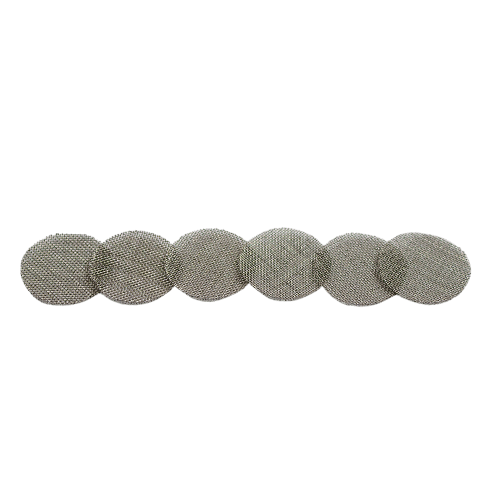These are QaromaShop 17mm stainless steel screens available at Ritual. Featuring a tight mesh of stainless steel these screens are perfect for your regular size injector adapter bowl and work great with a variety of ball vapes.
