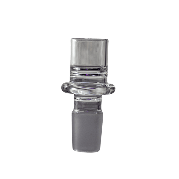This is the multipurpose adapter glass bowl from QaromaShop available at Ritual. A convenient low-profile bowl that works with all regular size QaromaShop housings as well as the Qaroma XL for instant and flavorful extraction. A perfect ball vape injector bowl available with and without a glass screen.