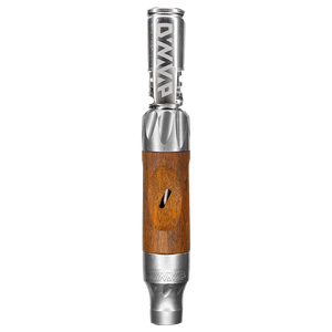 This is the DynaVap VonG with a rotating wooden sleeve for airflow control available at Ritual.