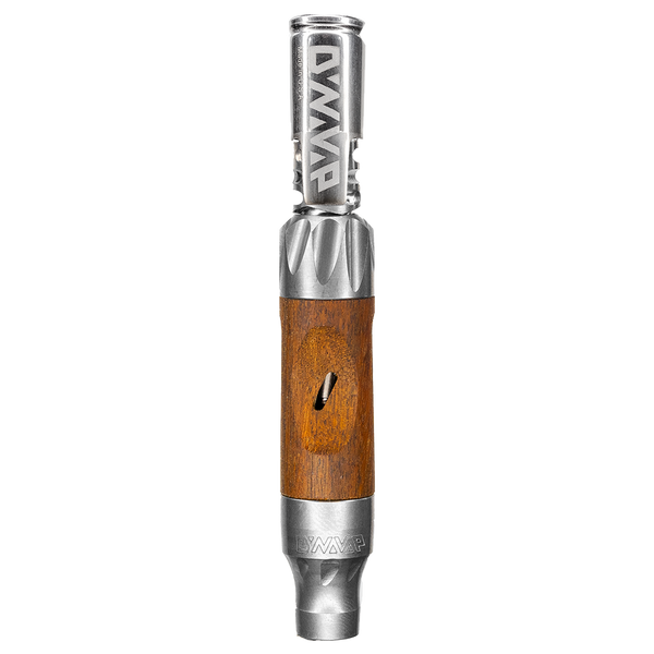 This is the DynaVap VonG with a rotating wooden sleeve for airflow control available at Ritual.