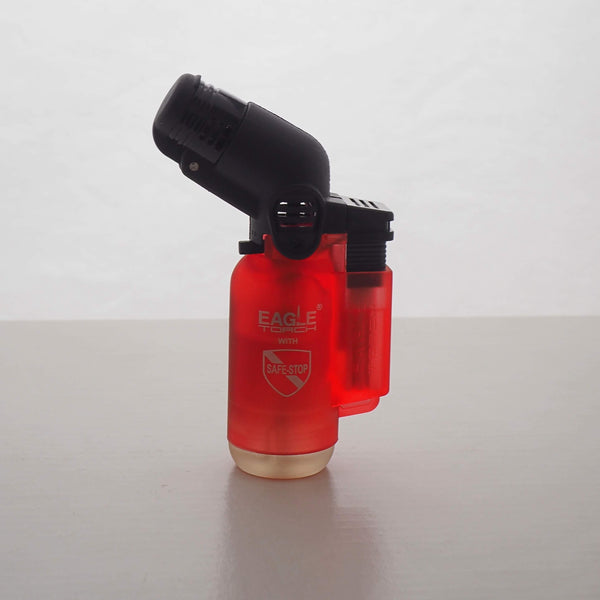 This is the Eagle single flame butane lighter in red available at Ritual.