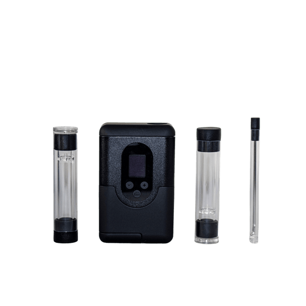 This is the Argo from Arizer available at Ritual Colorado. A convenient portable dry herb vaporizer that features all glass stems for clean flavors and easy cleaning. Easy pocketable the Argo is a great travel companion.