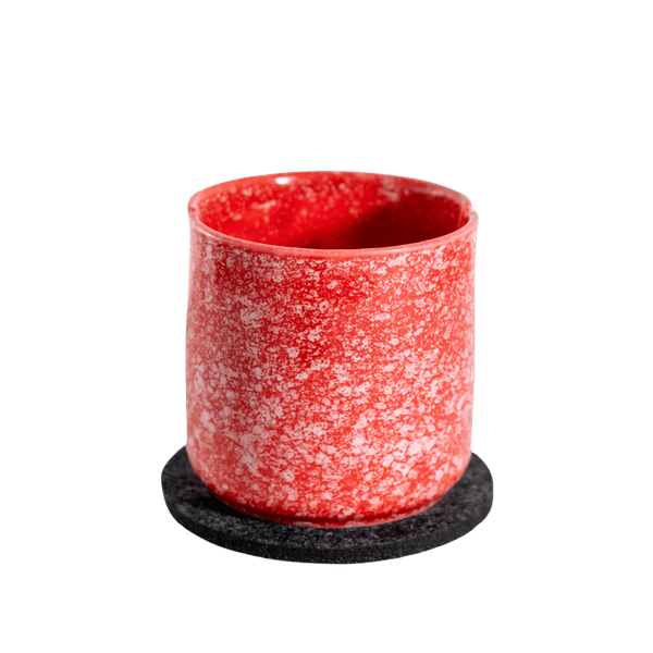 This is the Suet Jade Porcelain Stand from QaromaShop available at Ritual. Featuring notches for your heater coil this is perfect for safely storing your ball vaporizer while hot.