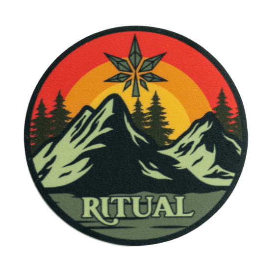Ritual Mountain Sticker