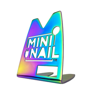 This is the MiniNail Heater Coil Stand in rainbow available at Ritual.
