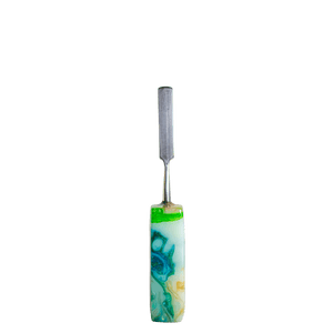 3 Glass Carb Cap & Dabber Stand - Lake Green Dab Tool Stand